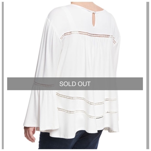 Cirana Coral Bell Sleeves Pullover Top. D/A139/4 - Picture 4 of 8